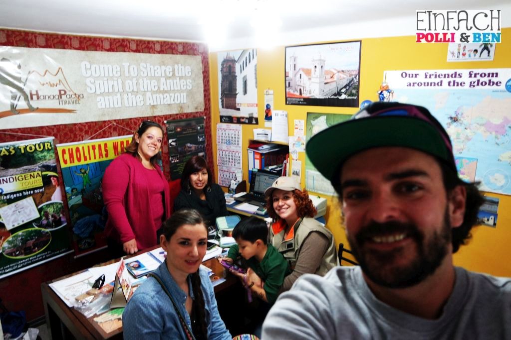 Danke an das Team von HanaqPacha in La Paz