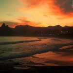 Der schönste Sonnenuntergang in Rio